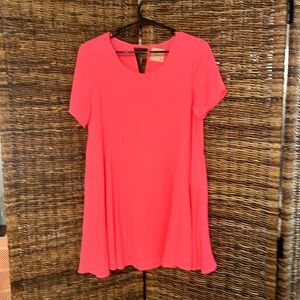 Neon Pink Swing Dress